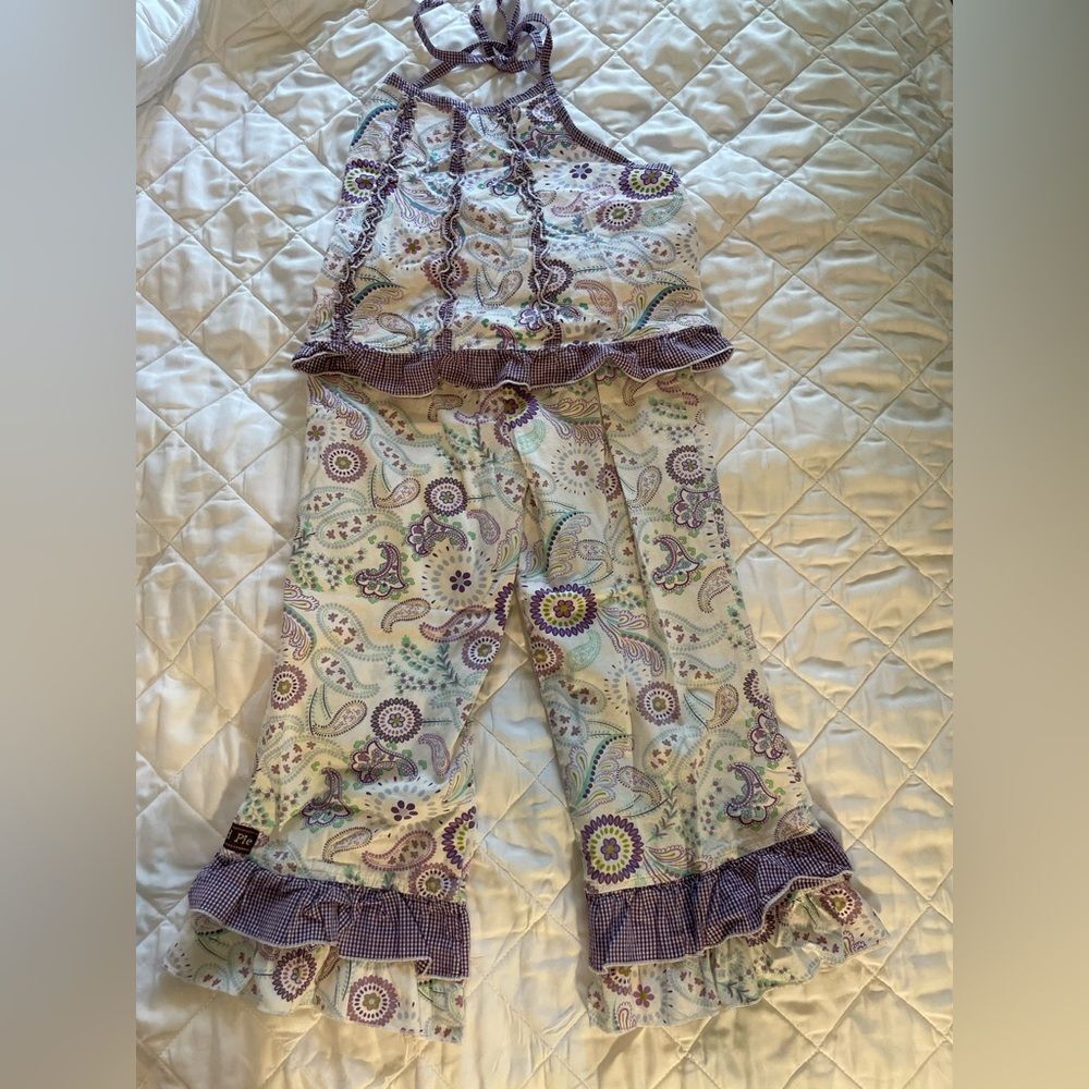 Mustard Pie Two Piece Summer Outfit Size 8